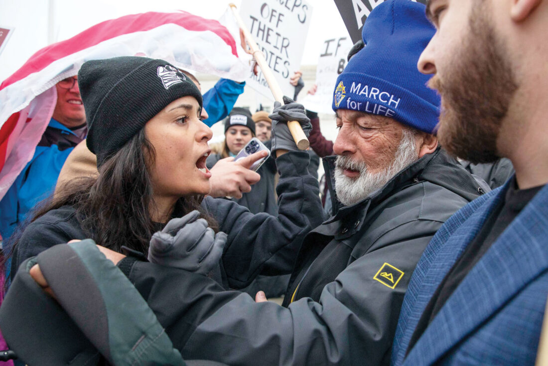 ‘Here again’: Abortion activists rally 50 years after Roe - News and ...